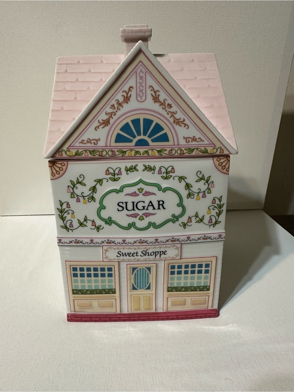 Lenox Village Sweet Shoppe Sugar Canister